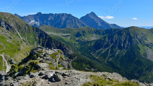 Obraz View from Kasprowy Wierch Tatry