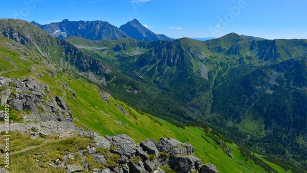 Obraz View from Kasprowy Wierch Tatry