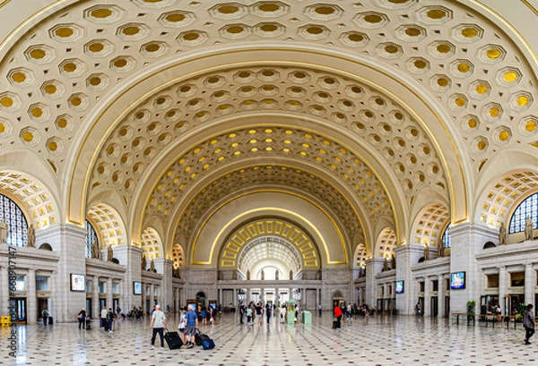 Obraz Haupthalle in der Union Station in Washington DC