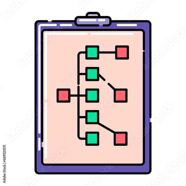 Obraz Job Distribution Icon