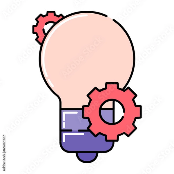 Obraz Creative Thinking Icon