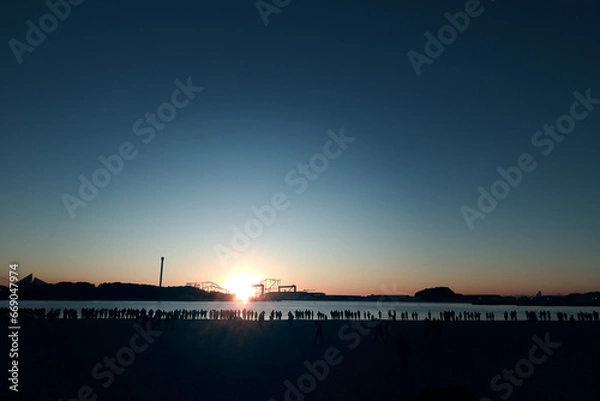 Fototapeta 初日の出