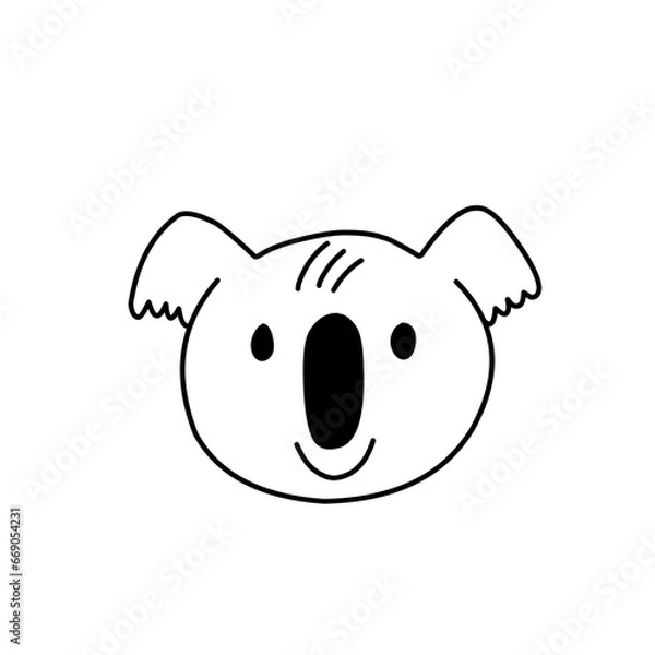 Fototapeta Cute Face Animals