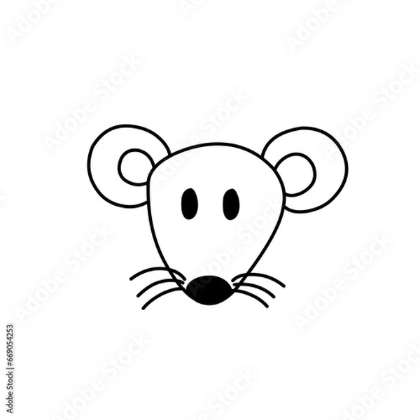 Fototapeta Cute Face Animals