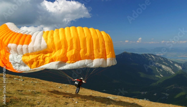 Obraz Paragliding