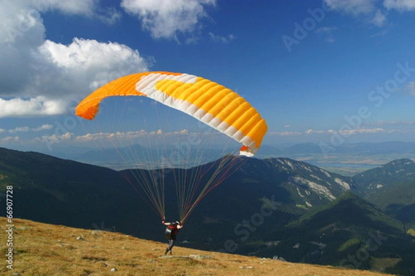 Obraz Paragliding