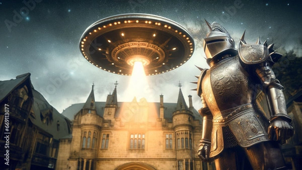 Obraz Knight Abduction