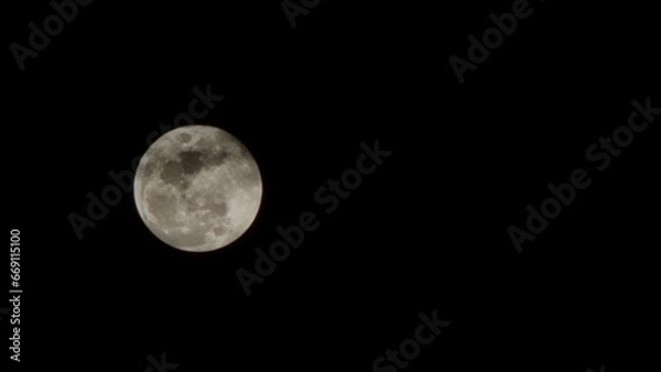 Obraz moon in the night