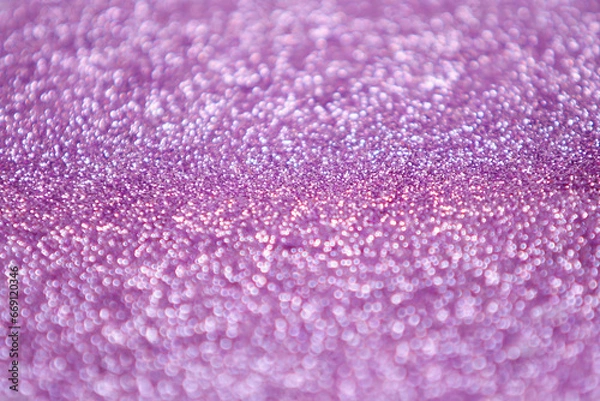 Obraz Abstract background purple bokeh circles for Christmas background,Vector abstract bokeh background. Festive defocused lights.