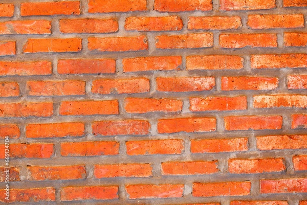 Obraz Background old vintage brick wall.