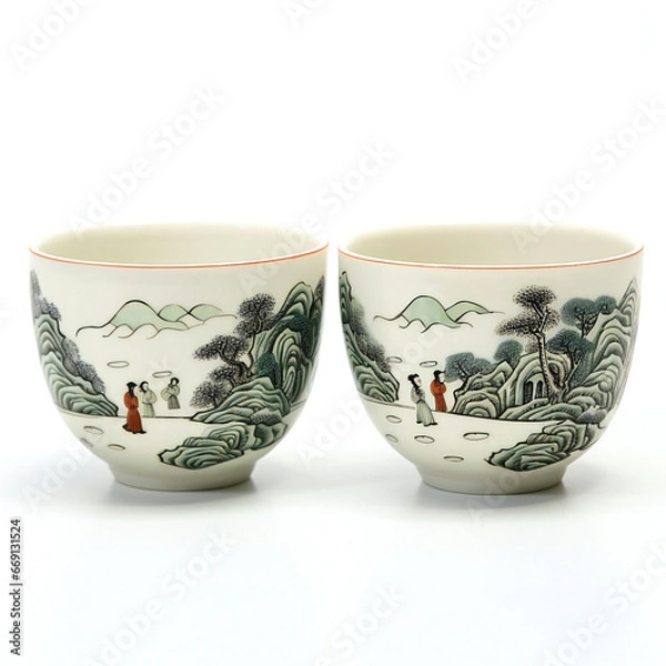 Obraz tea cups 