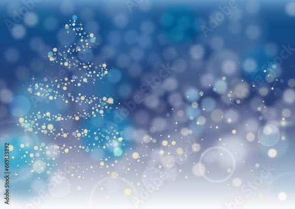 Obraz 冬の背景ベクター素材