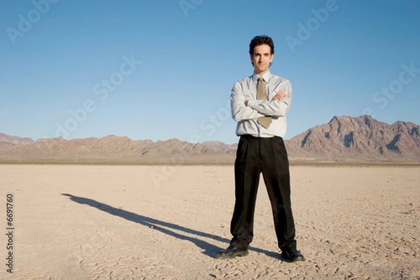 Obraz Attractive businessman