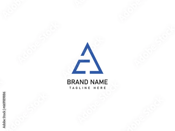 Obraz EA letter Logo 