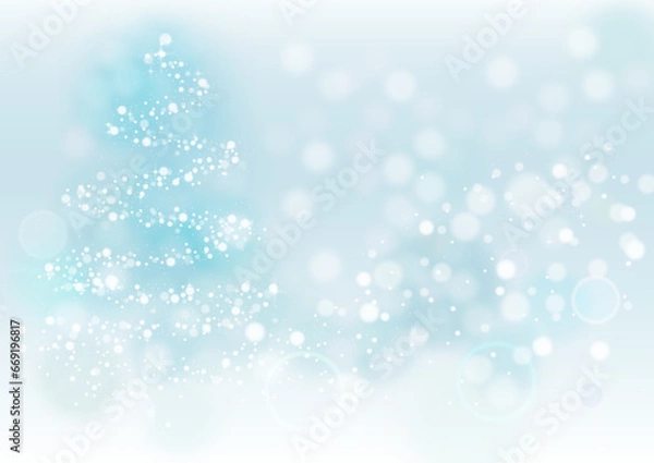 Obraz 冬の背景ベクター素材