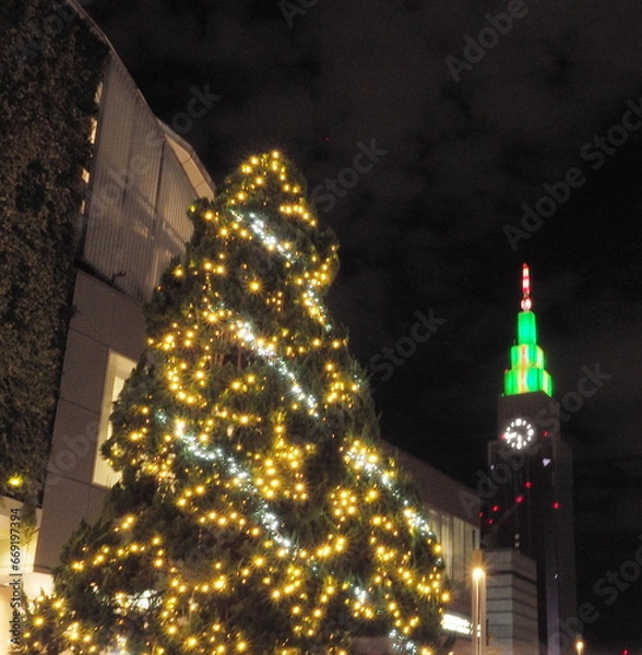 Obraz クリスマス　イルミネーション