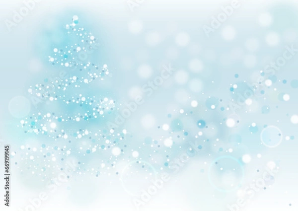 Obraz 冬の背景ベクター素材