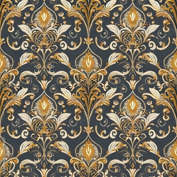 Fototapeta Baroque Pattern