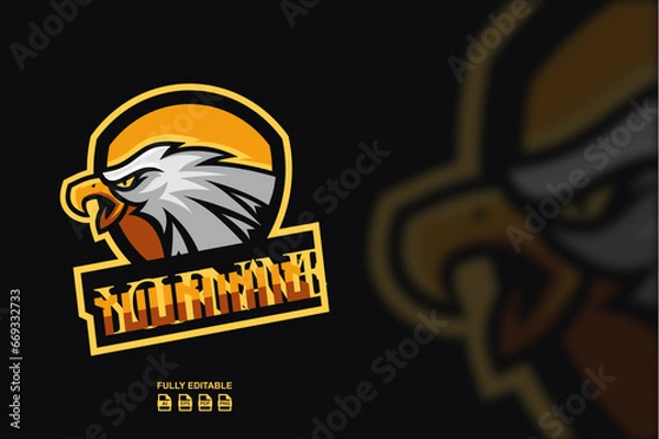 Obraz Eagle Mascot Logo