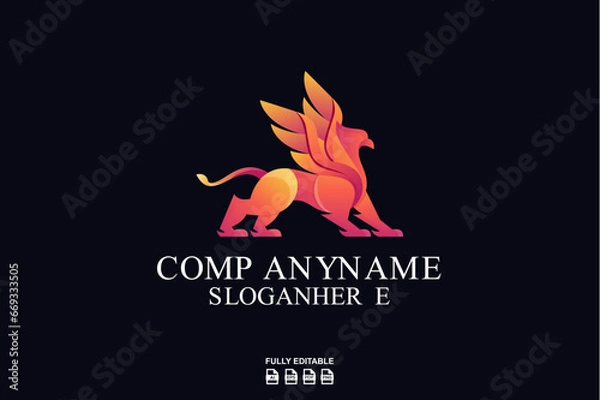 Obraz Griffin Gradient Logo