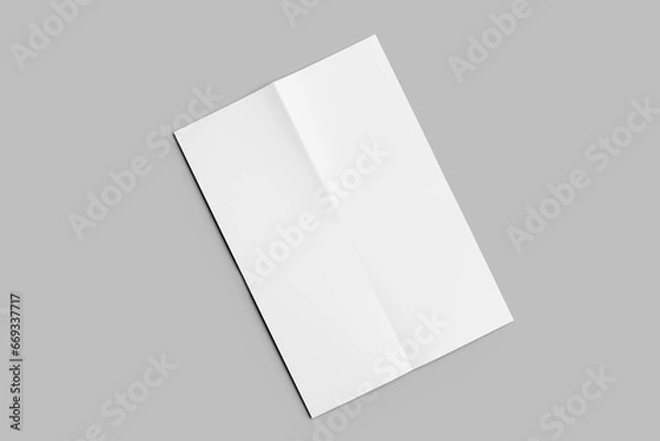 Fototapeta A4 Flyer Mockup