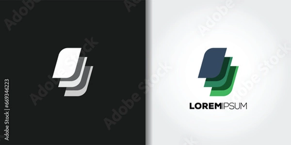 Obraz layers logo