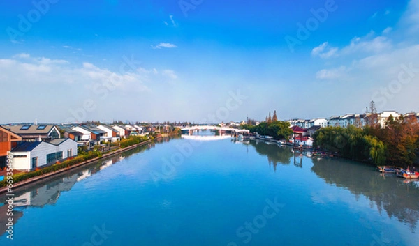 Obraz The ancient town of Zhujiajiao, Shanghai, China