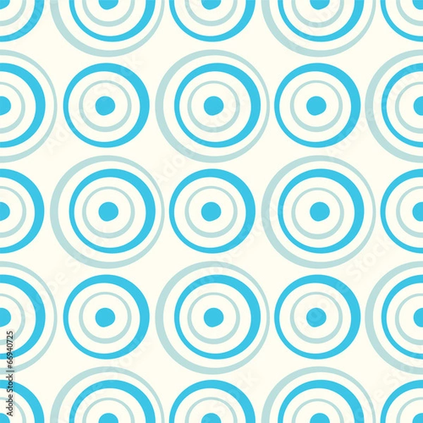 Fototapeta Seamless Circles Pattern