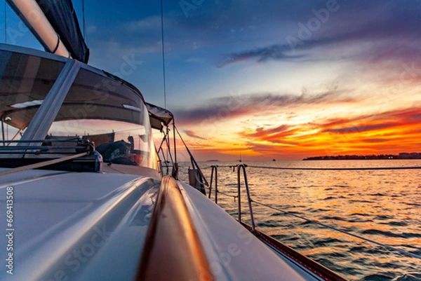 Obraz sunset on the sea