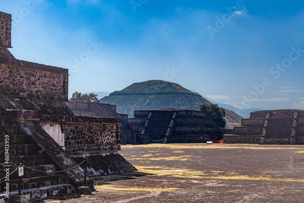Obraz pyramid Mexico City 