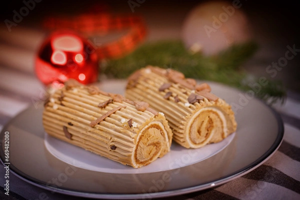 Obraz bûche de noël
