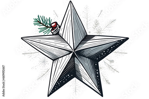 Obraz christmas stars