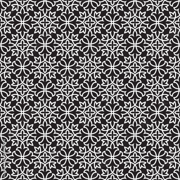 Fototapeta Ornamental pattern. Arabic seamless pattern. Moroccan background.