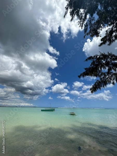 Obraz モーリシャスの海　縦ver