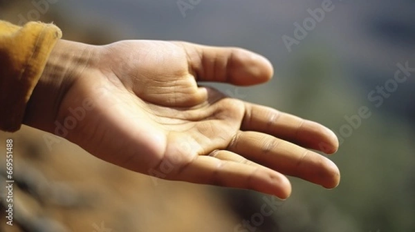 Obraz Reaching Out for Support