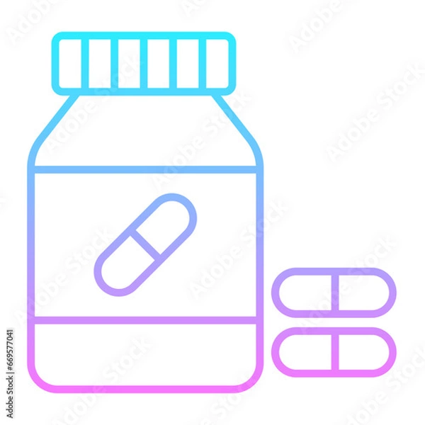 Obraz Medicine Gradient Icon