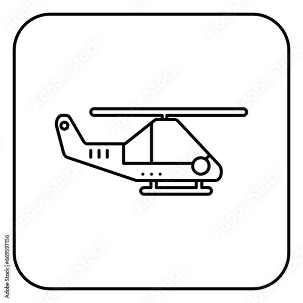 Fototapeta helicopter