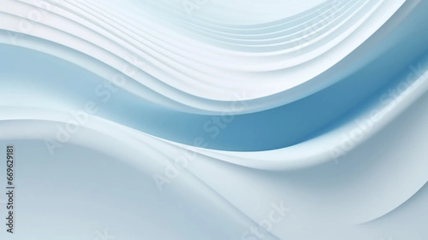 Obraz Futuristic wavy background 