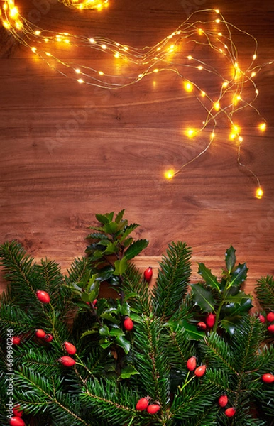 Obraz Weihnachten Holz 01
