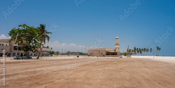 Obraz Pusta dzika plaża Salala w Omanie