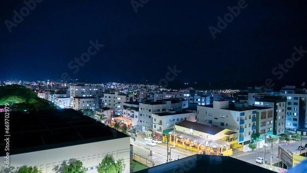 Obraz city night lights