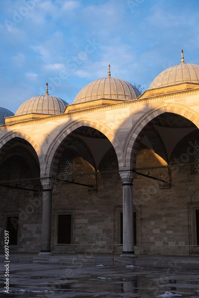 Fototapeta Photos of Istanbul made in Süleymaniye Camii area, Turkey