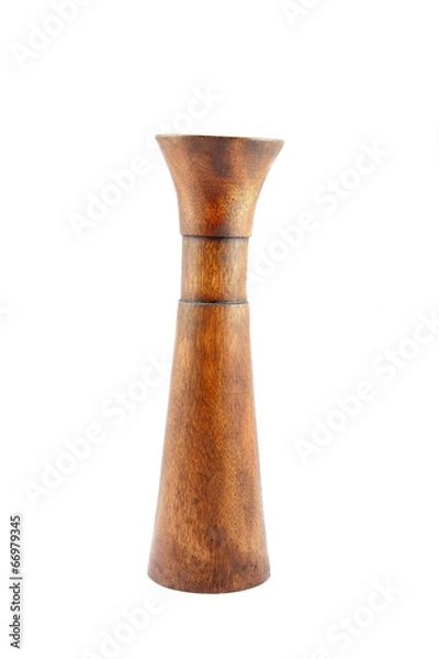 Obraz Wooden vase