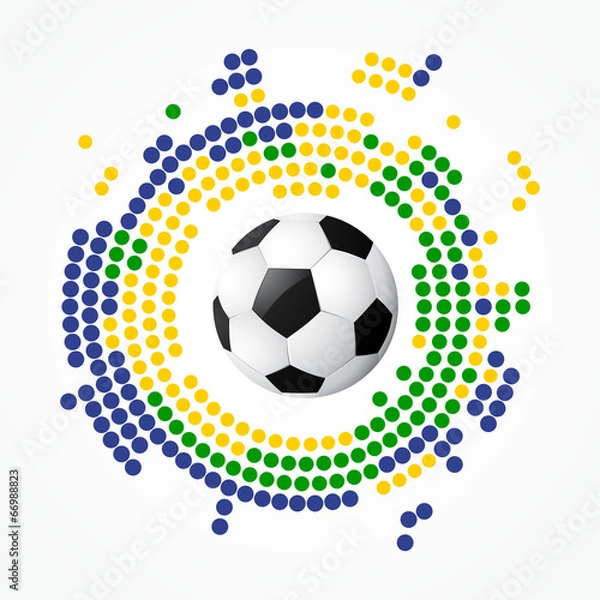 Obraz vector football design