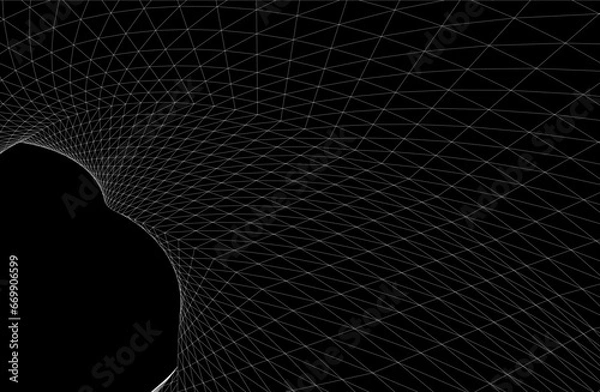 Obraz abstract geometric shape