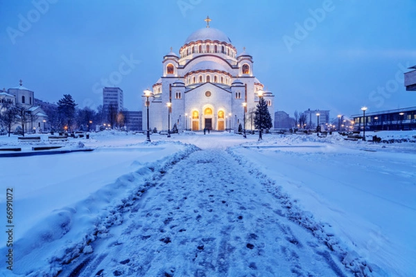 Obraz Saint Sava Temple