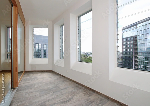 Obraz Raum mit Wintergarten