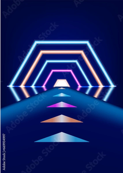 Obraz background with stars