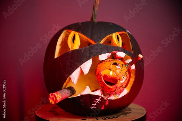 Obraz Halloween pumpkin