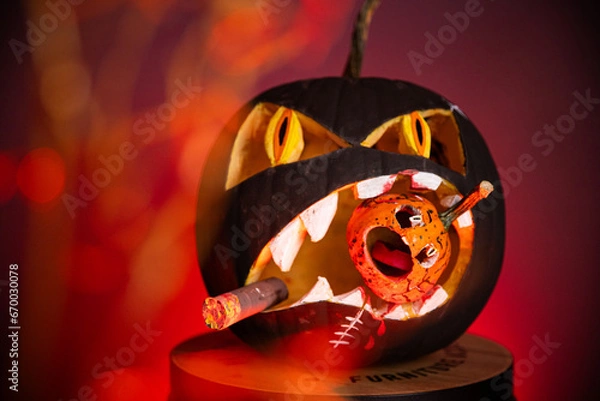 Obraz Halloween pumpkin